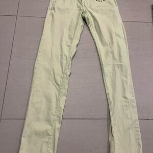 Custo Barcelona Women's Light Green Jeans